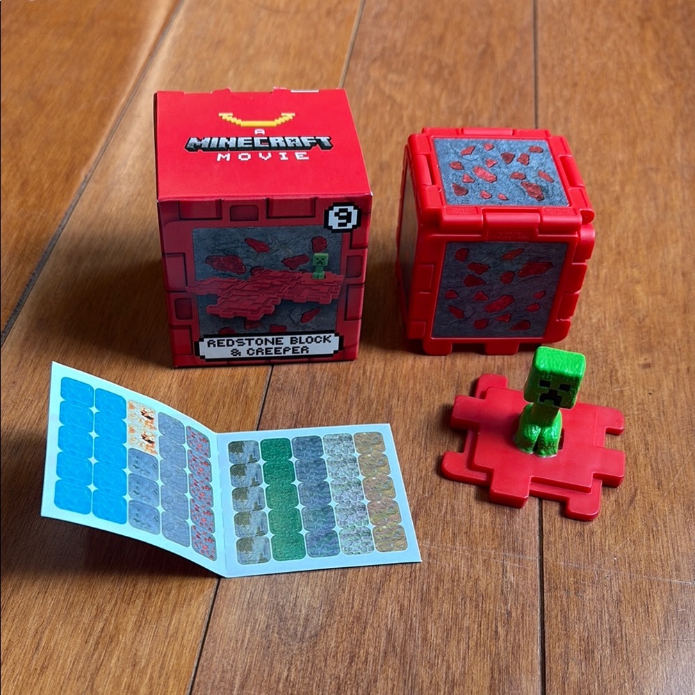 McDonald’s Minecraft Creeper Block